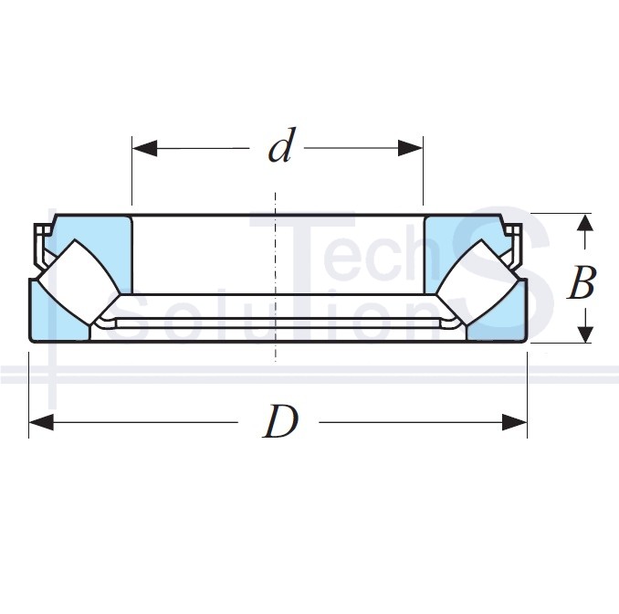 Spherical roller thrust-radial bearing 29434 M CT 170×340×103 mm