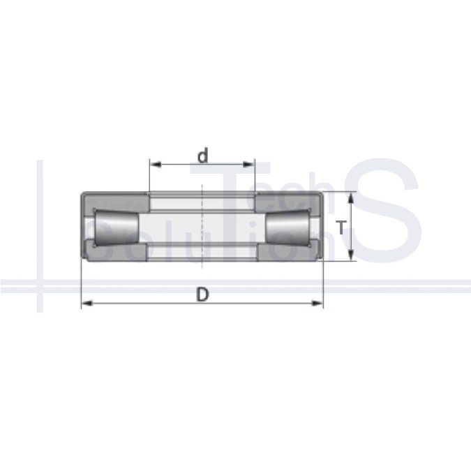 Łożysko stożkowe wałeczkowe oporowe 353118 SKF 45,1×74×20 mm