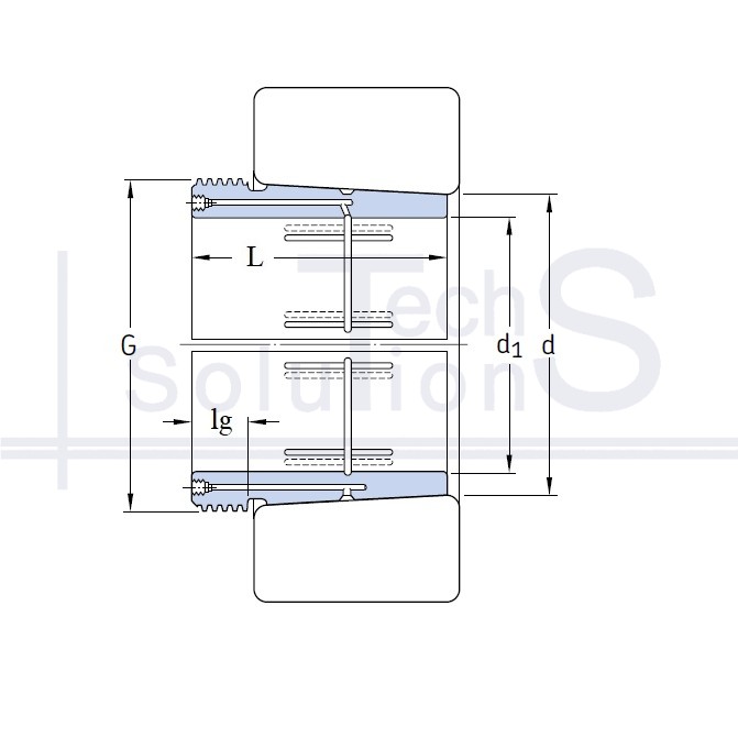 Tuleja ściągająca AOH 3060 SKF Ø300 mm
