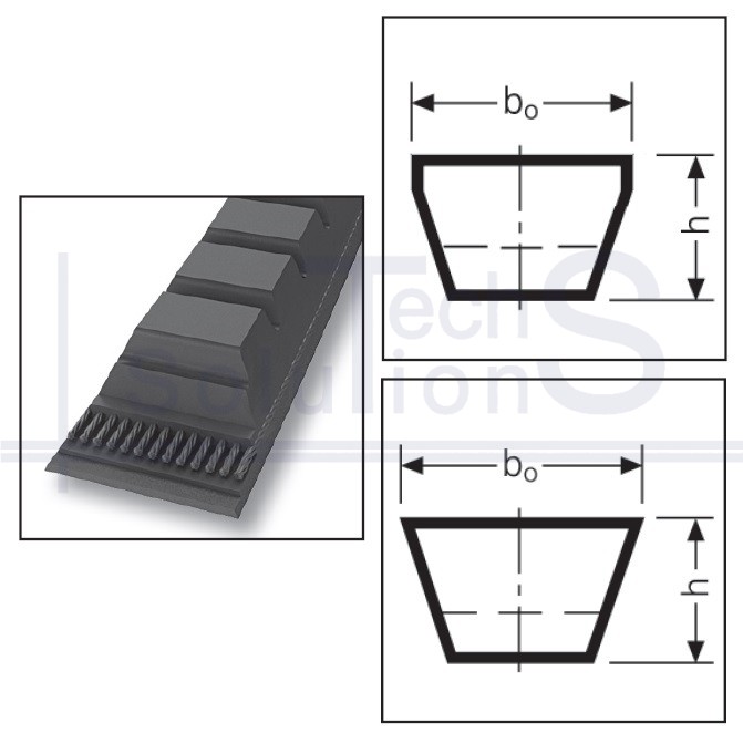 V-belt 13/AX 1250 Endura