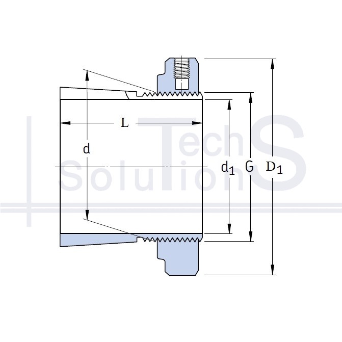 Tuleja mocująca H 316 E SKF Ø80 mm