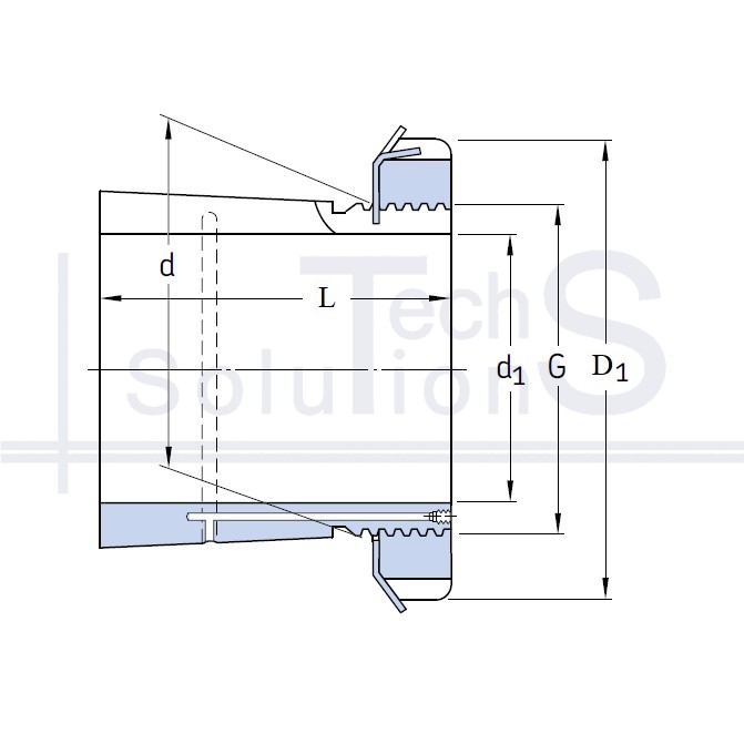 Tuleja mocująca OH 3068 H SKF Ø340 mm